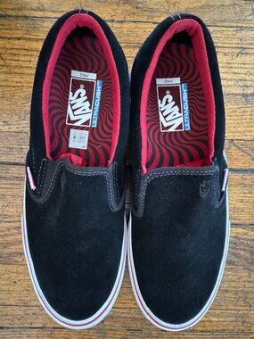 VANS X SPITFIRE Van Der Lind Ultracush Slip-On Pro Shoes Shoes Size 11 Like New